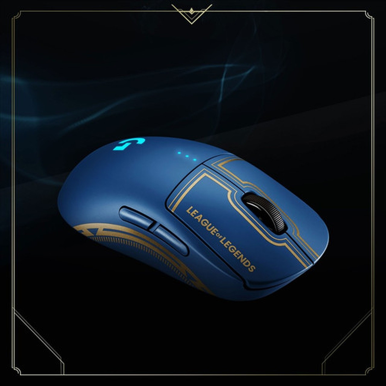 Logitech G PRO Wireless Mouse League Of Legends Edition - Optical - Wireless - USB - 25600 dpi - 8 Programmable Buttons - 910-006449