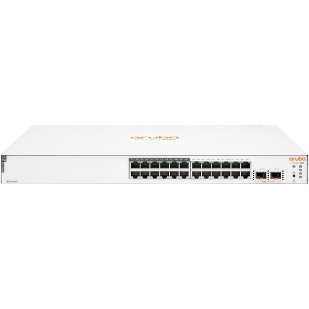 Aruba Instant On 1830 24G 12p Class4 PoE 2SFP 195W Switch - 24 Ports - Manageable - Gigabit Ethernet - 1000Base-T 1000Base-X - 2 - - JL813AABA