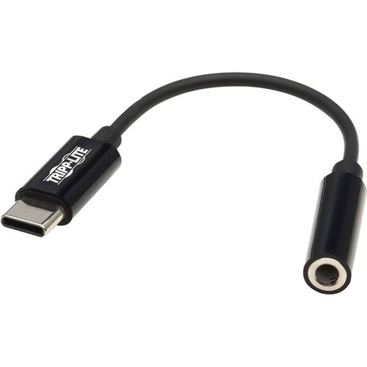 Tripp Lite USB-C to 35 mm Headphone Jack Adapter - 79 Mini-phoneUSB-C Audio Cable for Audio Device Microphone Headphone MacBook U437-001