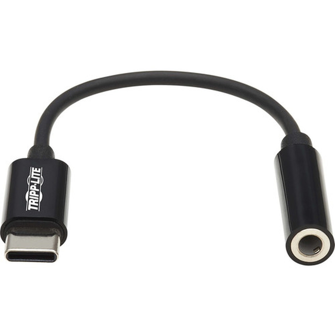 Tripp Lite USB-C to 35 mm Headphone Jack Adapter - 79 Mini-phoneUSB-C Audio Cable for Audio Device Microphone Headphone MacBook U437-001