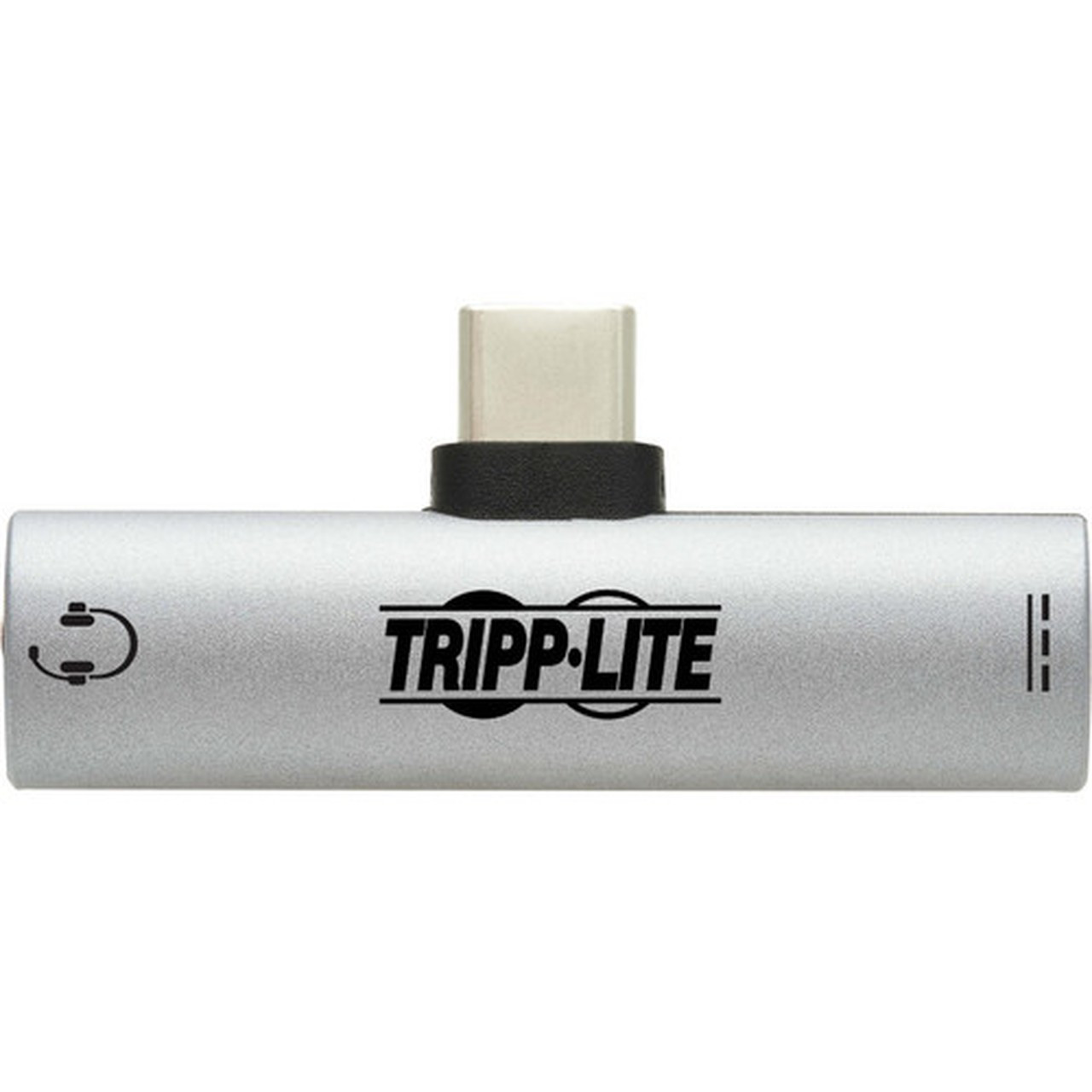 Tripp Lite U437-001-C-V2 USB-C to 35 mm Headphone Jack Adapter - 1 x Mini-phone Stereo Audio - Female 1 x Powered USB Type C - - 1 x U437-001-C-V2