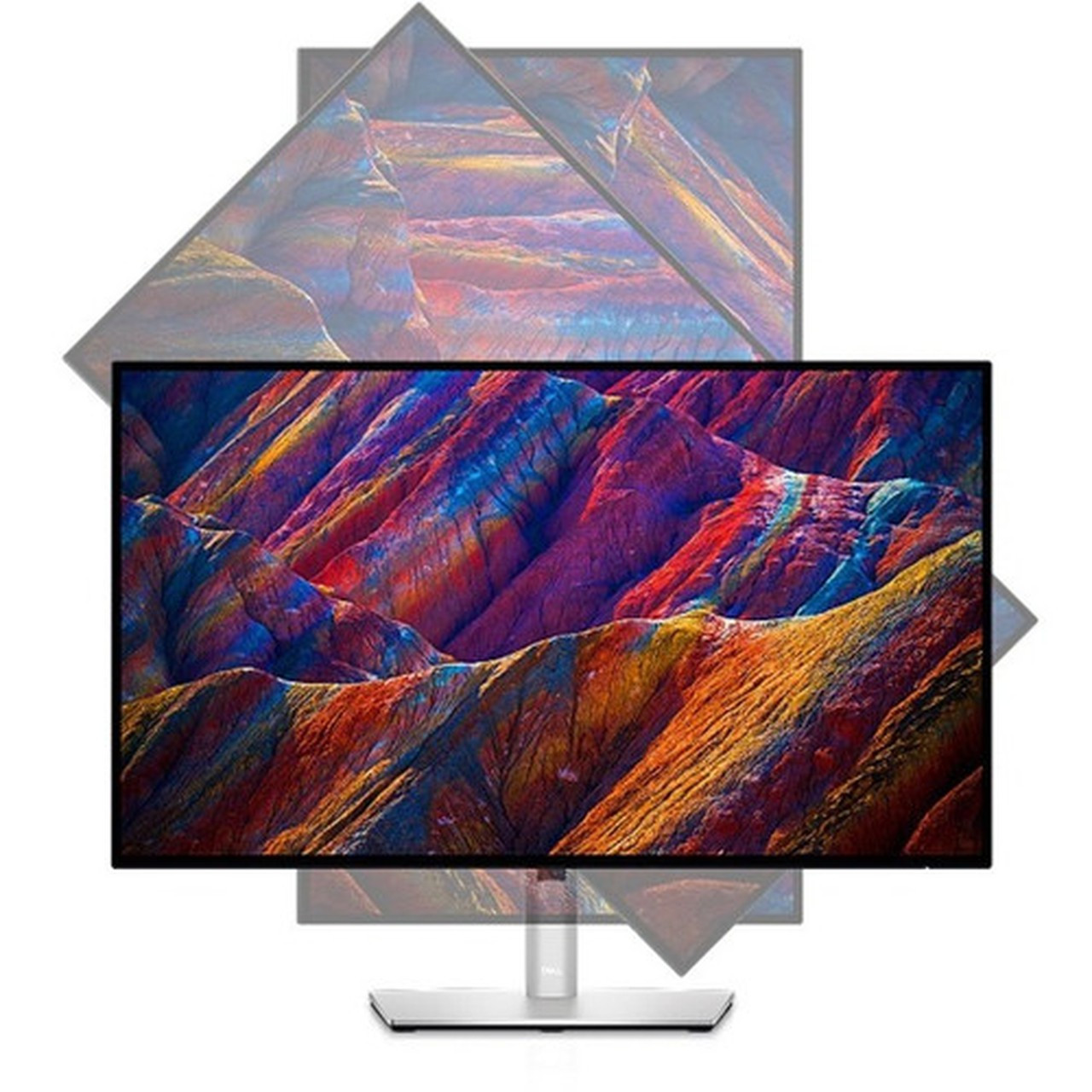 Dell UltraSharp U2723QE 27 4K UHD LCD Monitor - 169 - Black Silver - 27 68580 mm Class - In-plane Switching IPS Black - WLED DELL-U2723QE