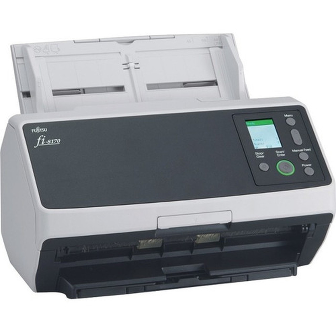 Fujitsu fi-8170 Large Format ADFManual Feed Scanner - 600 dpi Optical - 24-bit Color - 8-bit Grayscale - 70 ppm Mono - 70 ppm - - PA03810-B055