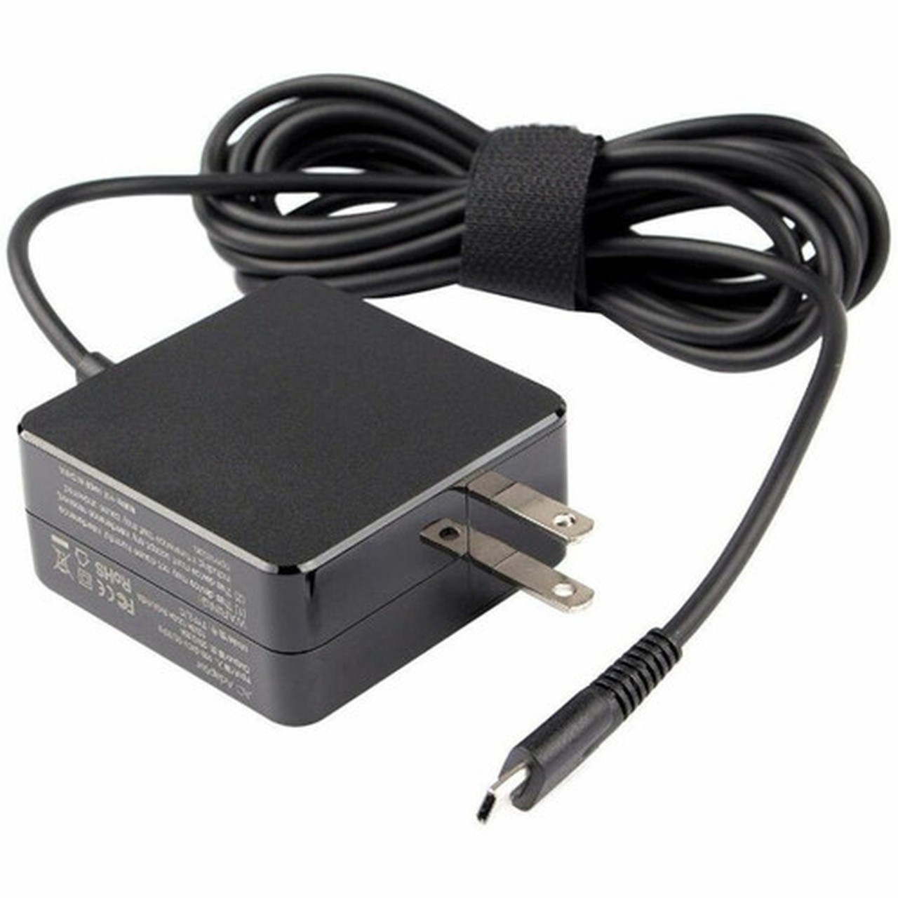 Axiom Power Adapter - 1 Pack - 65 W - 120 V AC 230 V AC Input - Black USBCAC65W-AX