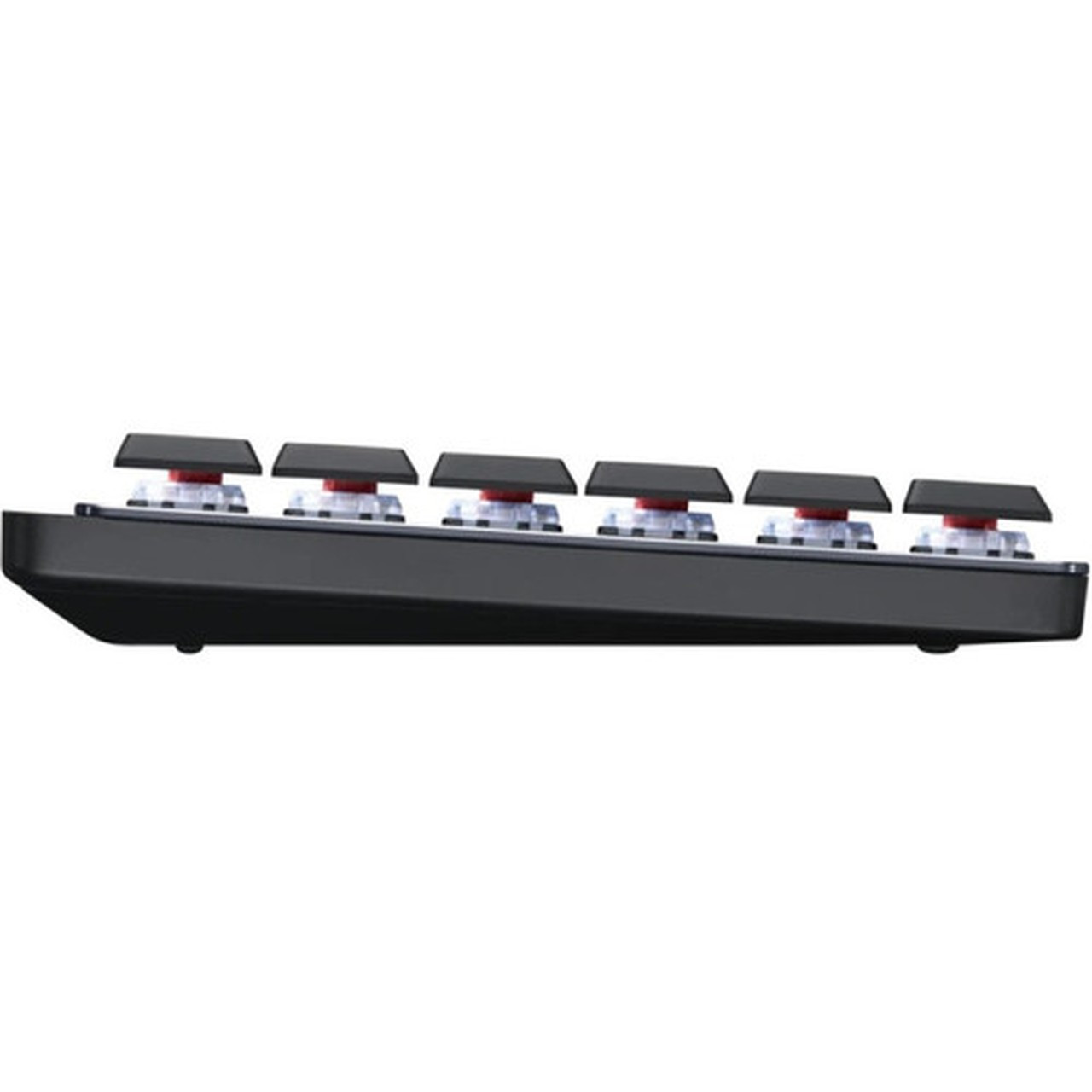 Logitech MX Mechanical Wireless Illuminated Performance Keyboard Clicky Graphite - Wireless Connectivity - BluetoothRF - 3281 ft 920-010549