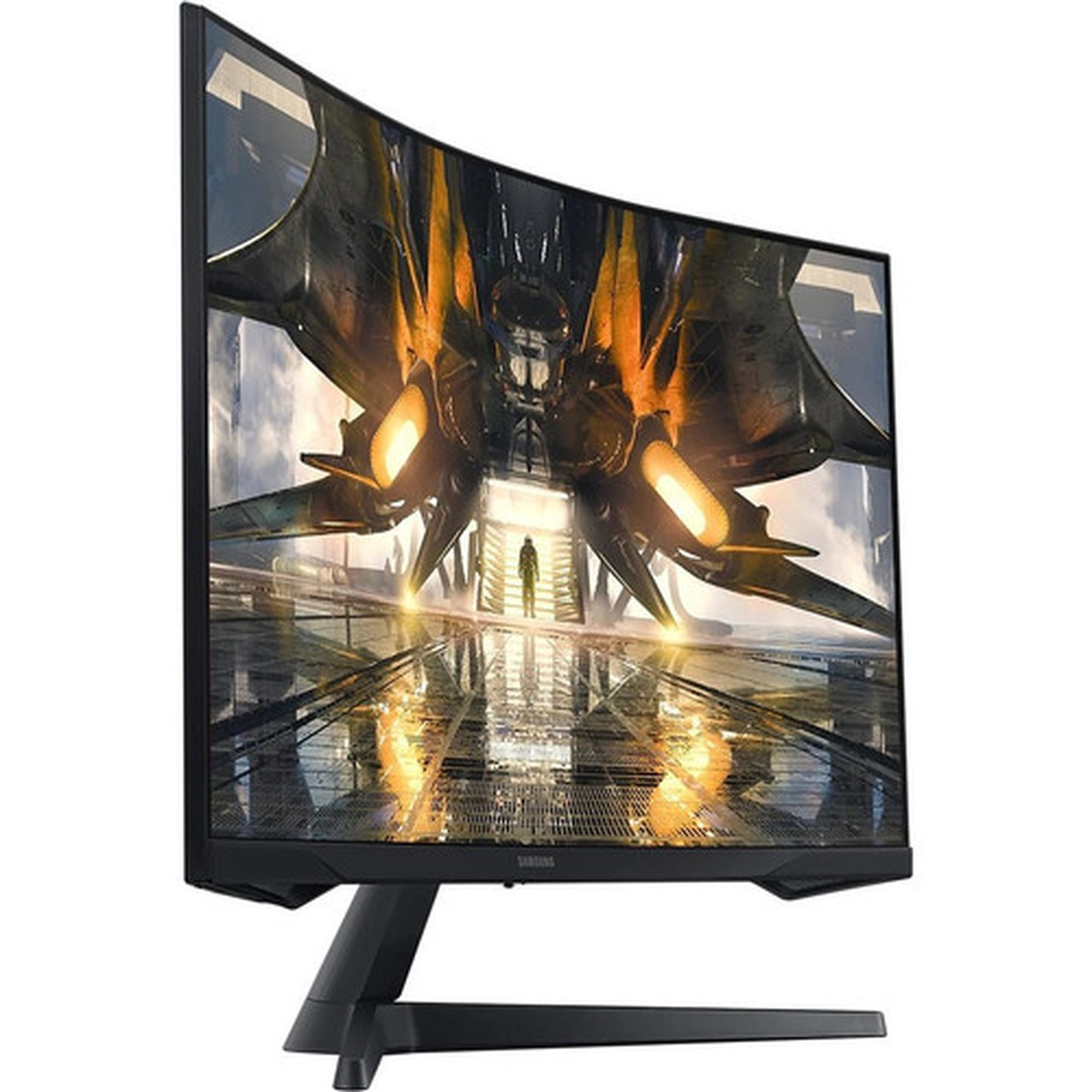 Samsung Odyssey G5 S27AG550EN 27 WQHD Curved Screen Gaming LCD Monitor - 169 - Black - 27 68580 mm Class - Vertical Alignment - LS27AG550ENXZA