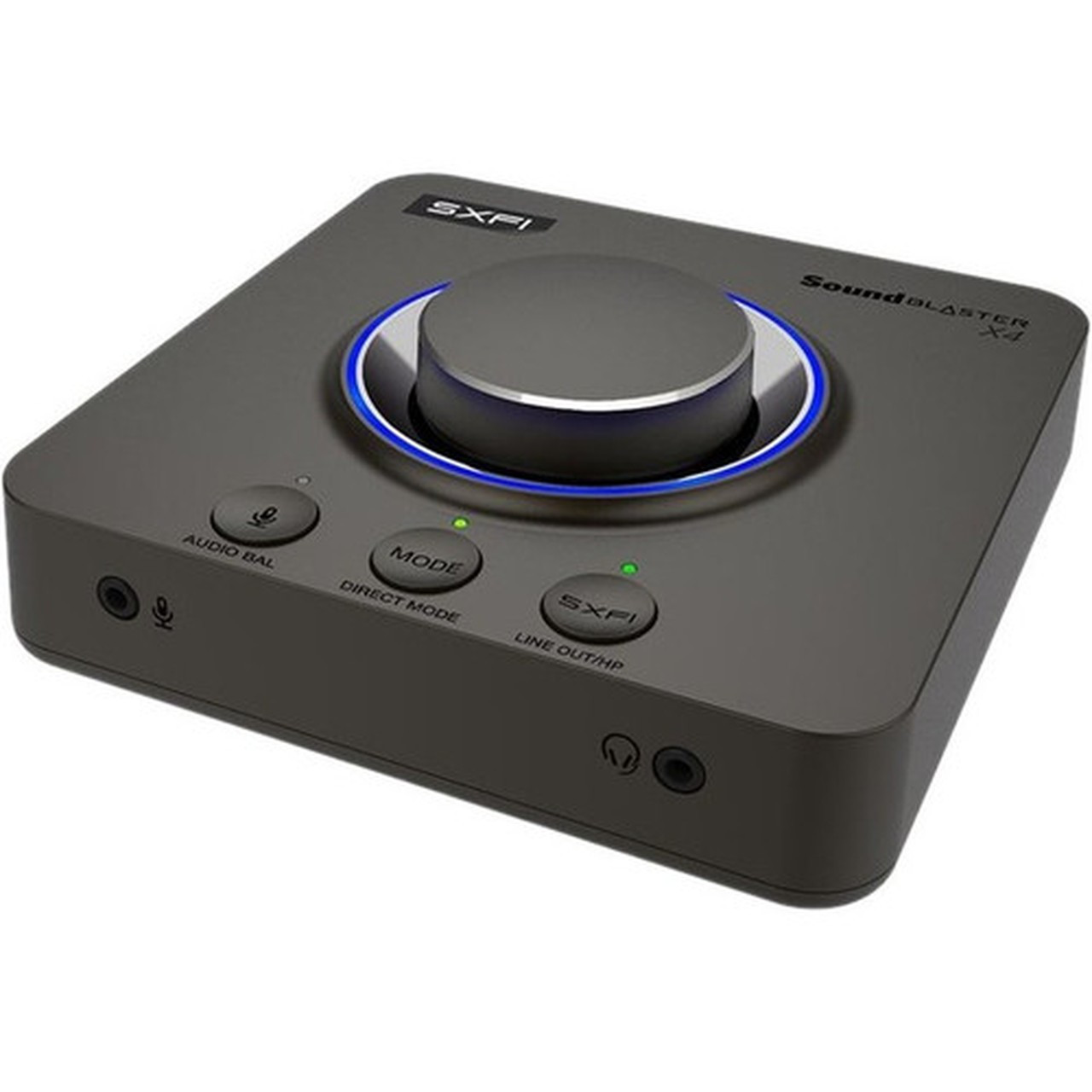 Sound Blaster X4 External Sound Card - 24 bit DAC Data Width - 71 Sound Channels - External - USB Type C - 3 Byte 192 kHz Maximum - 3 70SB181500000