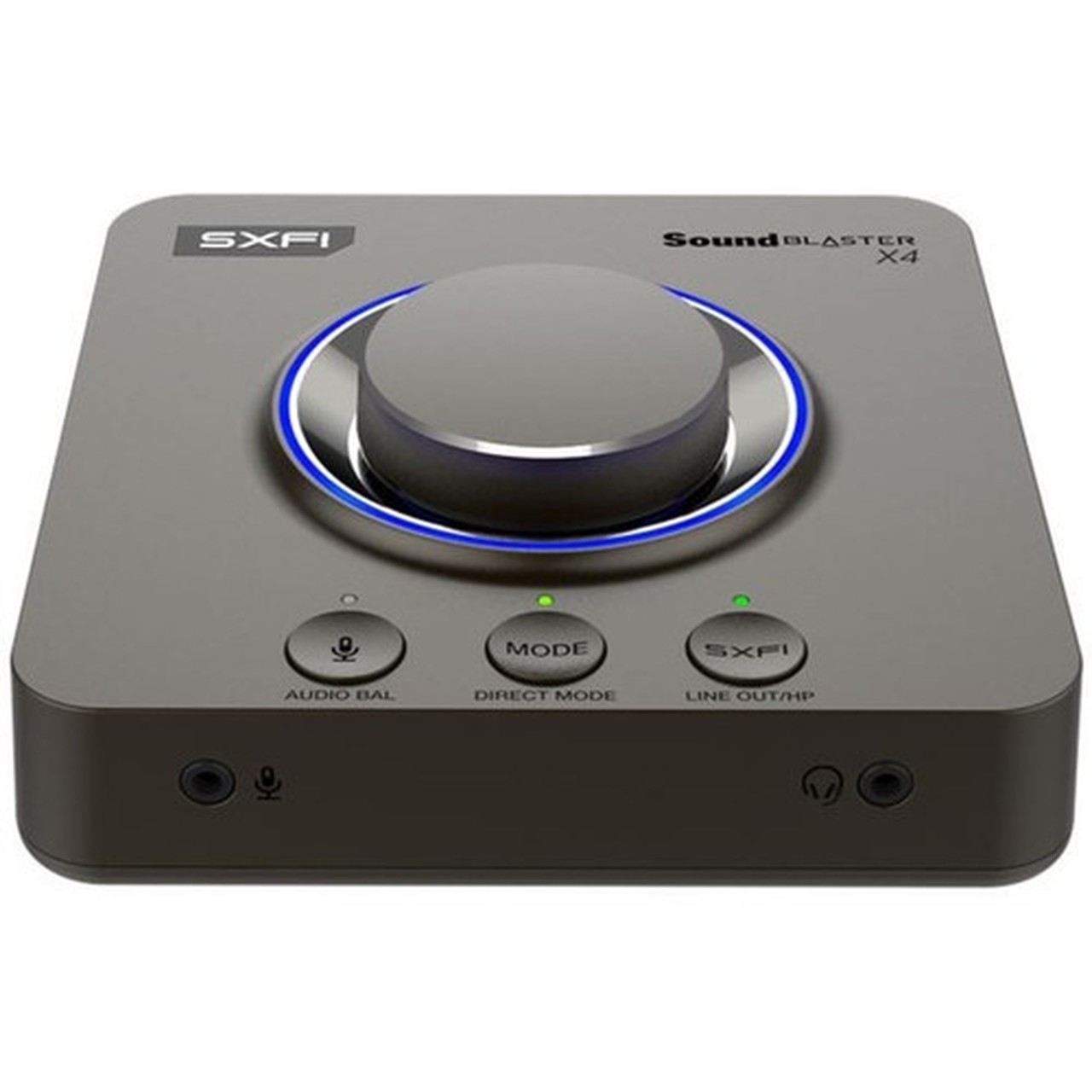 Sound Blaster X4 External Sound Card - 24 bit DAC Data Width - 71 Sound Channels - External - USB Type C - 3 Byte 192 kHz Maximum - 3 70SB181500000