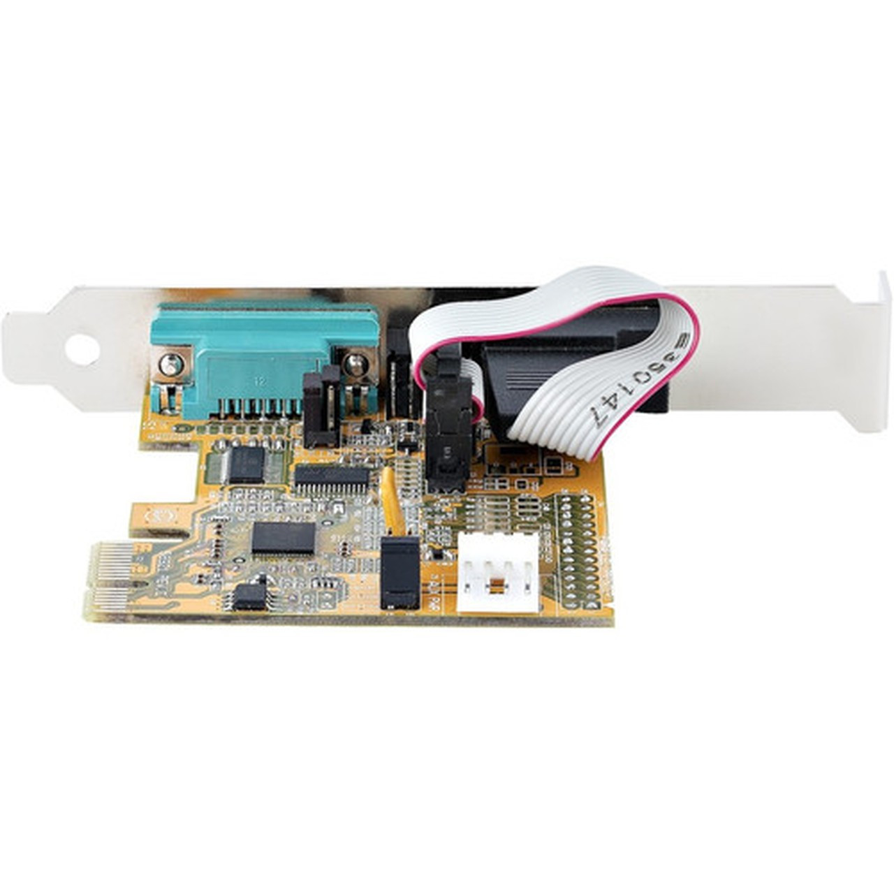 StarTechcom 2-Port PCI Express Serial Card Dual Port PCIe to RS232 DB9 Serial Card 16C1050 UART COM Retention Windows  Linux - 21050-PC-SERIAL-CARD