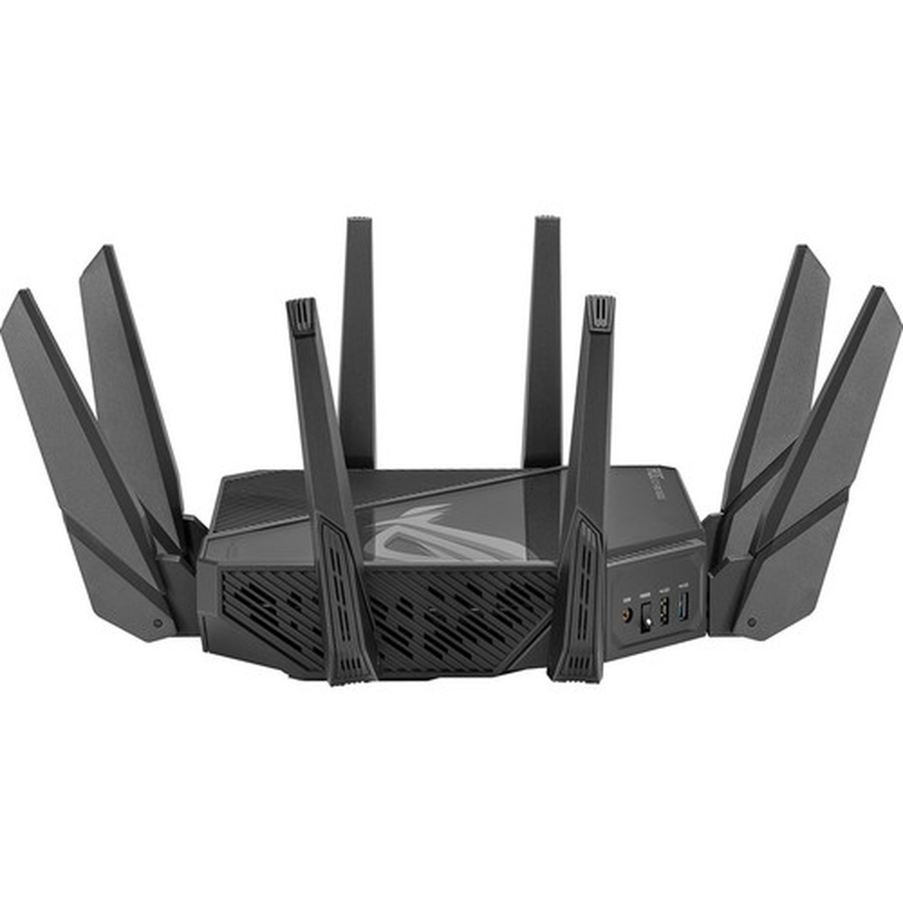 Asus ROG Rapture GT-AXE16000 Wi-Fi 6E IEEE 80211ax Ethernet Wireless Router - Quad Band - 240 GHz ISM Band - 6 GHz UNII Band - 8 x x GT-AXE16000