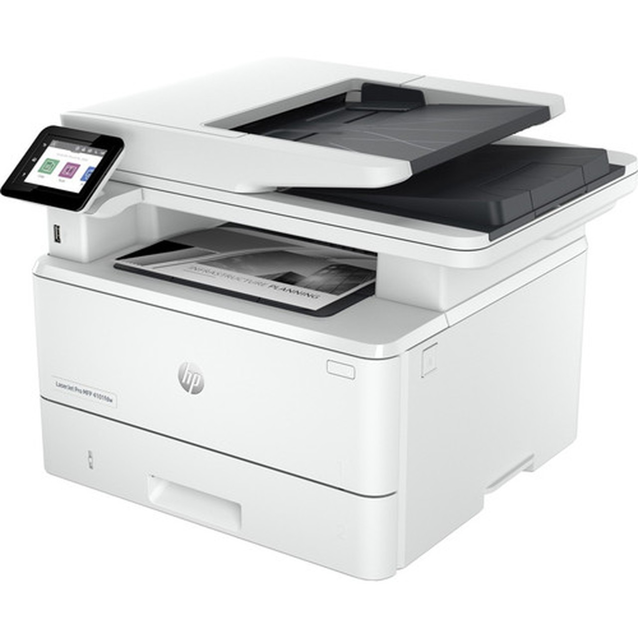 HP LaserJet Pro 4101fdw Wireless Laser Multifunction Printer - Monochrome - CopierFaxPrinterScanner - 42 ppm Mono Print - 4800 x - 2Z619FBGJ