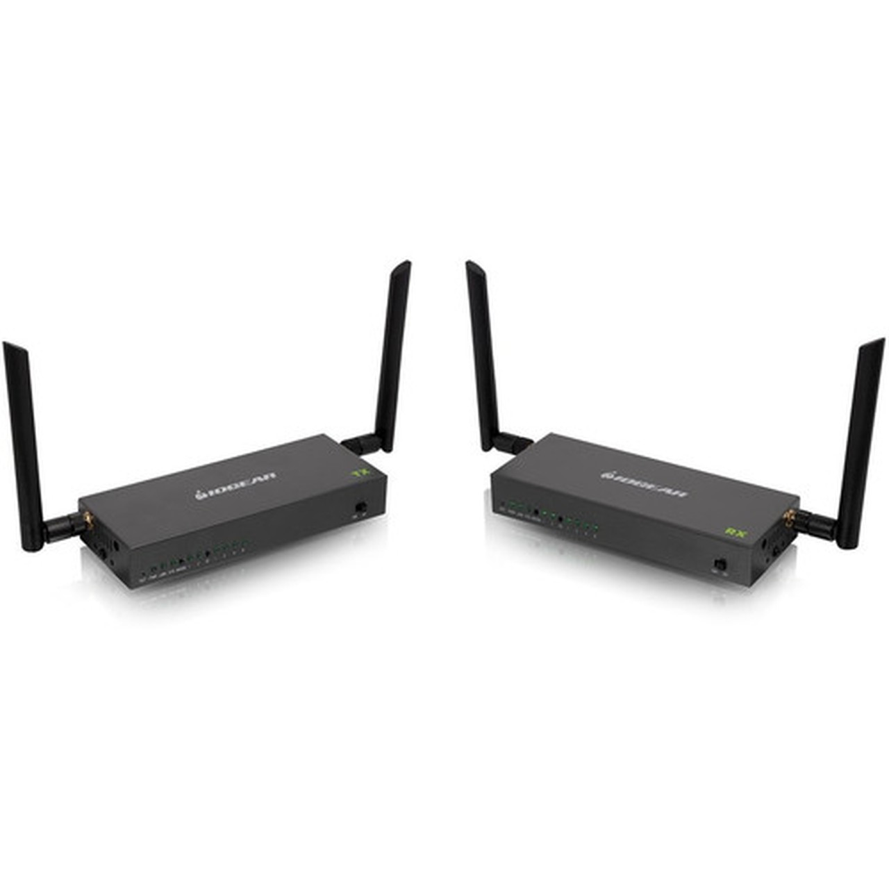 IOGEAR Long Range Wireless 4K Video Transmitter and Receiver Kit with Local Passthrough - 1 Input Device - 2 Output Device - 600 ft - GWLRSSKIT4K
