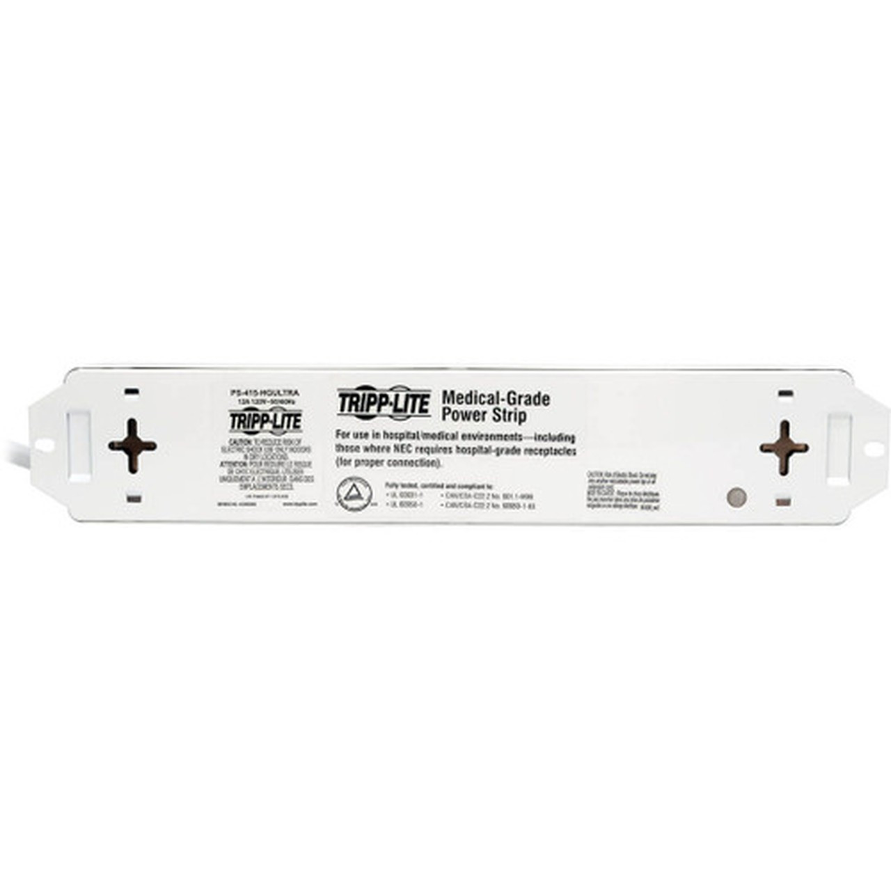 Tripp_Lite_4_Outlets_Medical-Grade_Power_Strip_-_NEMA_5-15P_-_4_NEMA_5-15R_Hospital_Grade_-_457m_PS-415-HGULTRA