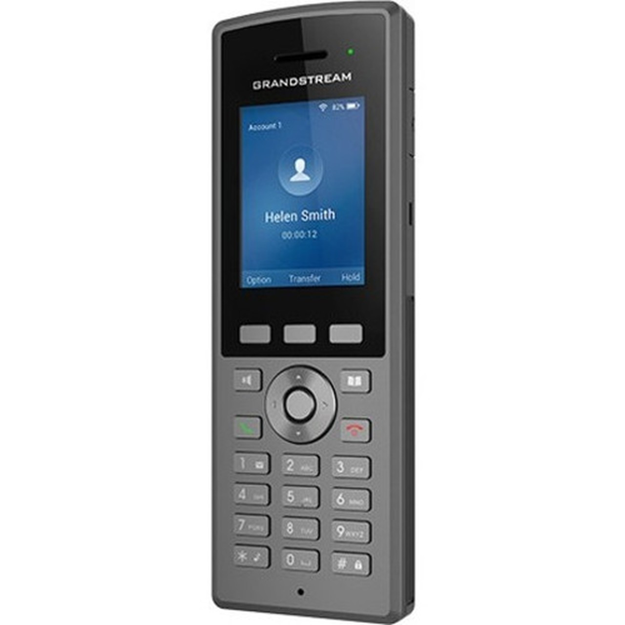 Grandstream WP825 IP Phone - Cordless - Cordless - Wi-Fi Bluetooth - VoIP - IEEE 80211abgnac WP825
