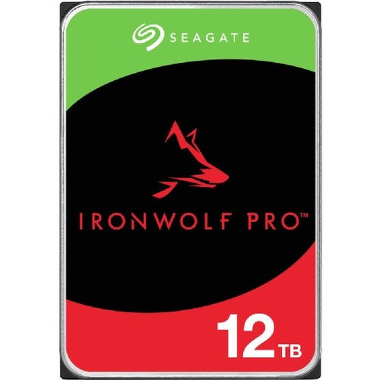 Seagate IronWolf Pro ST12000NT001 12 TB Hard Drive - 35 Internal - SATA SATA600 - Conventional Magnetic Recording CMR Method - ST12000NT001