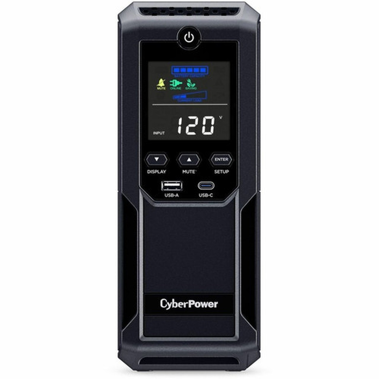 CyberPower Intelligent LCD UPS CP1500AVRLCD3 1500VA Mini-tower UPS - Mini-tower - AVR - 8 Hour Recharge - 3 Minute Stand-by - 120 V AC CP1500AVRLCD3