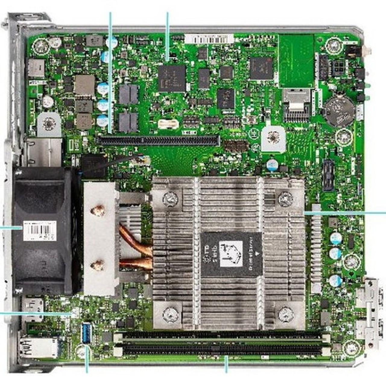 HPE ProLiant MicroServer Gen10 Plus v2 Ultra Micro Tower Server - 1 x Intel Pentium Gold G6405 410 GHz - 16 GB RAM - Serial ATA600 - P54644-001
