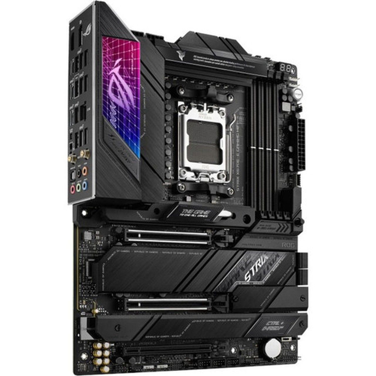 Asus ROG Strix X670E-E GAMING WIFI Gaming Desktop Motherboard - AMD X670 Chipset - Socket AM5 - ATX - Ryzen 5 Ryzen 7 Ryzen 9 - 128 ROG STRIX X670E-E GAMING WIFI