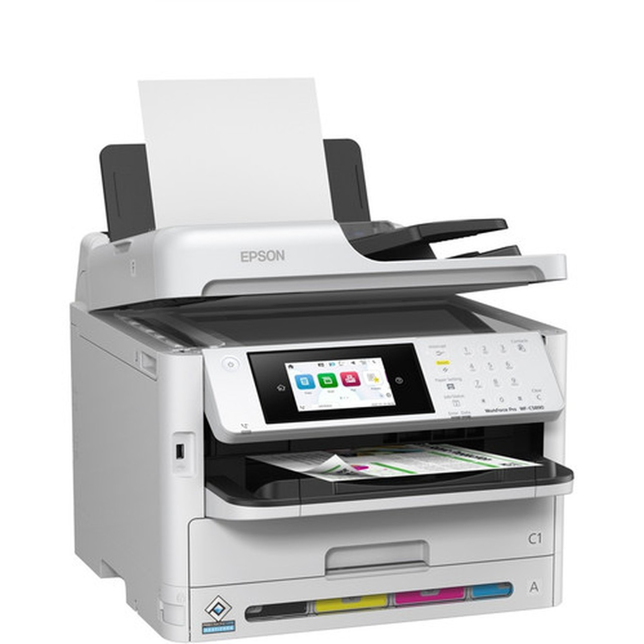 Epson WorkForce Pro WF-C5890 Wireless Inkjet Multifunction Printer - Color - CopierFaxPrinterScanner - 34 ppm Mono34 ppm Color - - C11CK23201