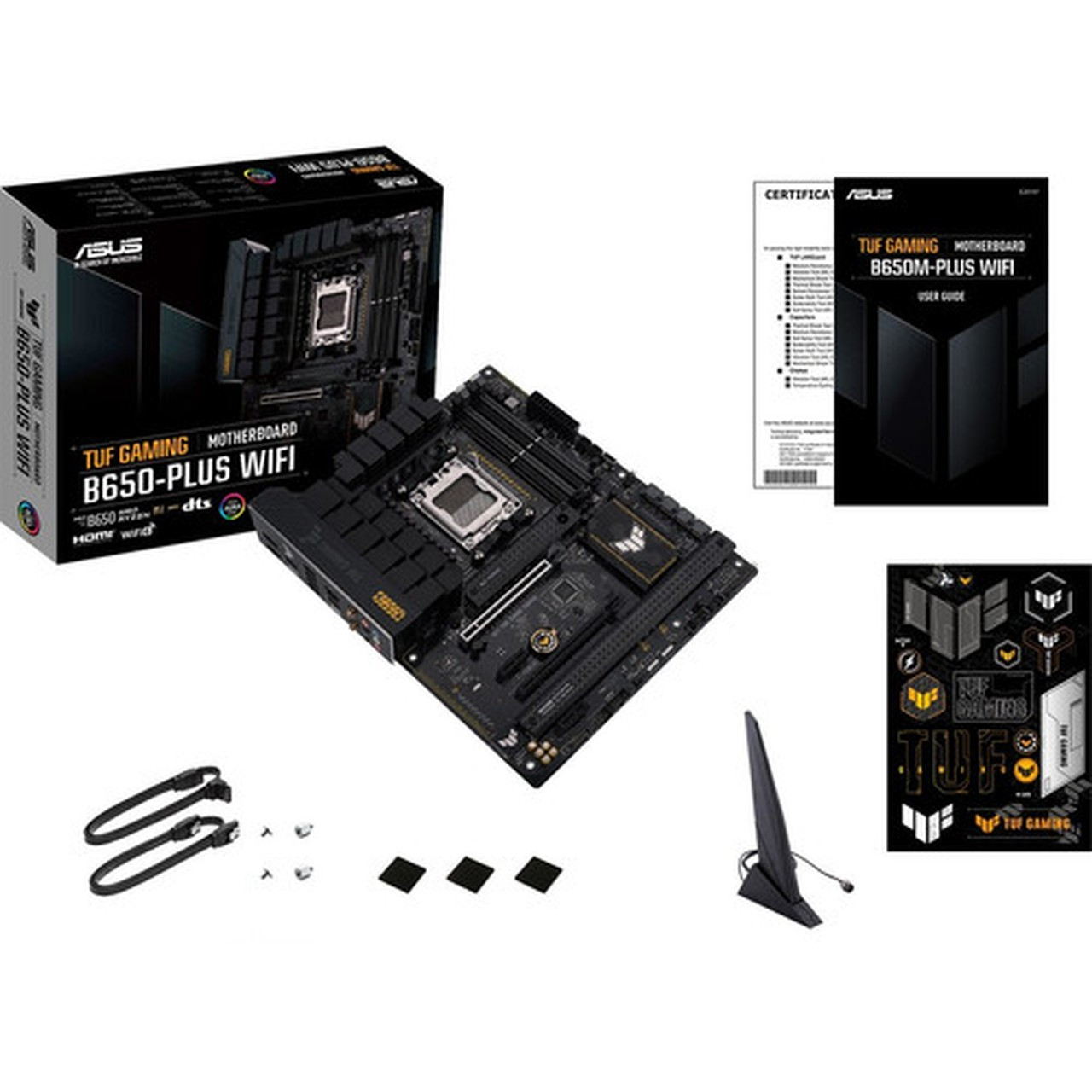 TUF GAMING B650-PLUS WIFI Gaming Desktop Motherboard - AMD B650 Chipset - Socket AM5 - ATX - Ryzen Processor Supported - 128 GB DDR5 - TUF GAMING B650-PLUS WIFI