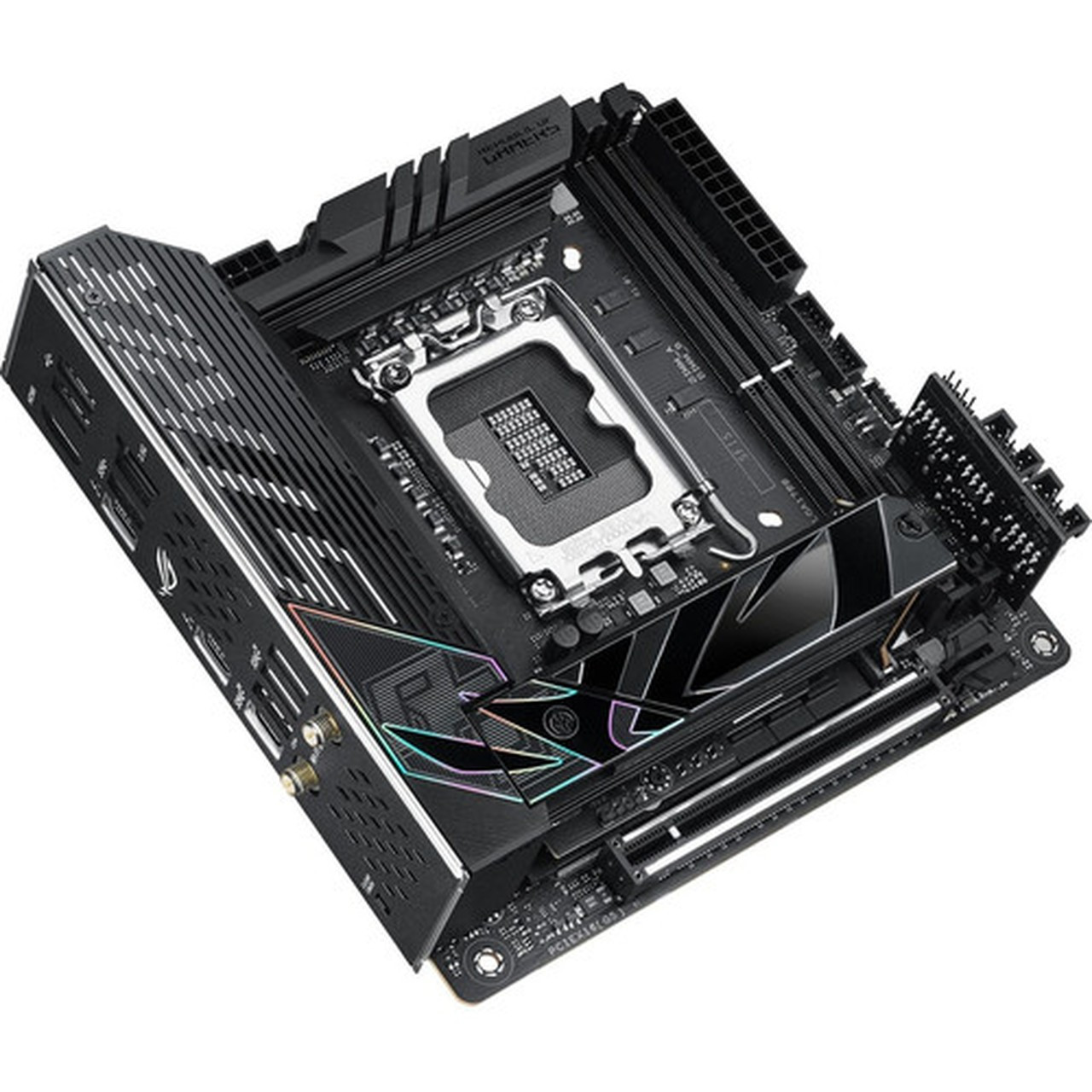 Asus ROG Strix STRIX Z790-I GAMING WIFI Gaming Desktop Motherboard - Intel Z790 Chipset - Socket LGA-1700 - Mini ITX - Core Pentium - ROG STRIX Z790-I GAMING WIFI