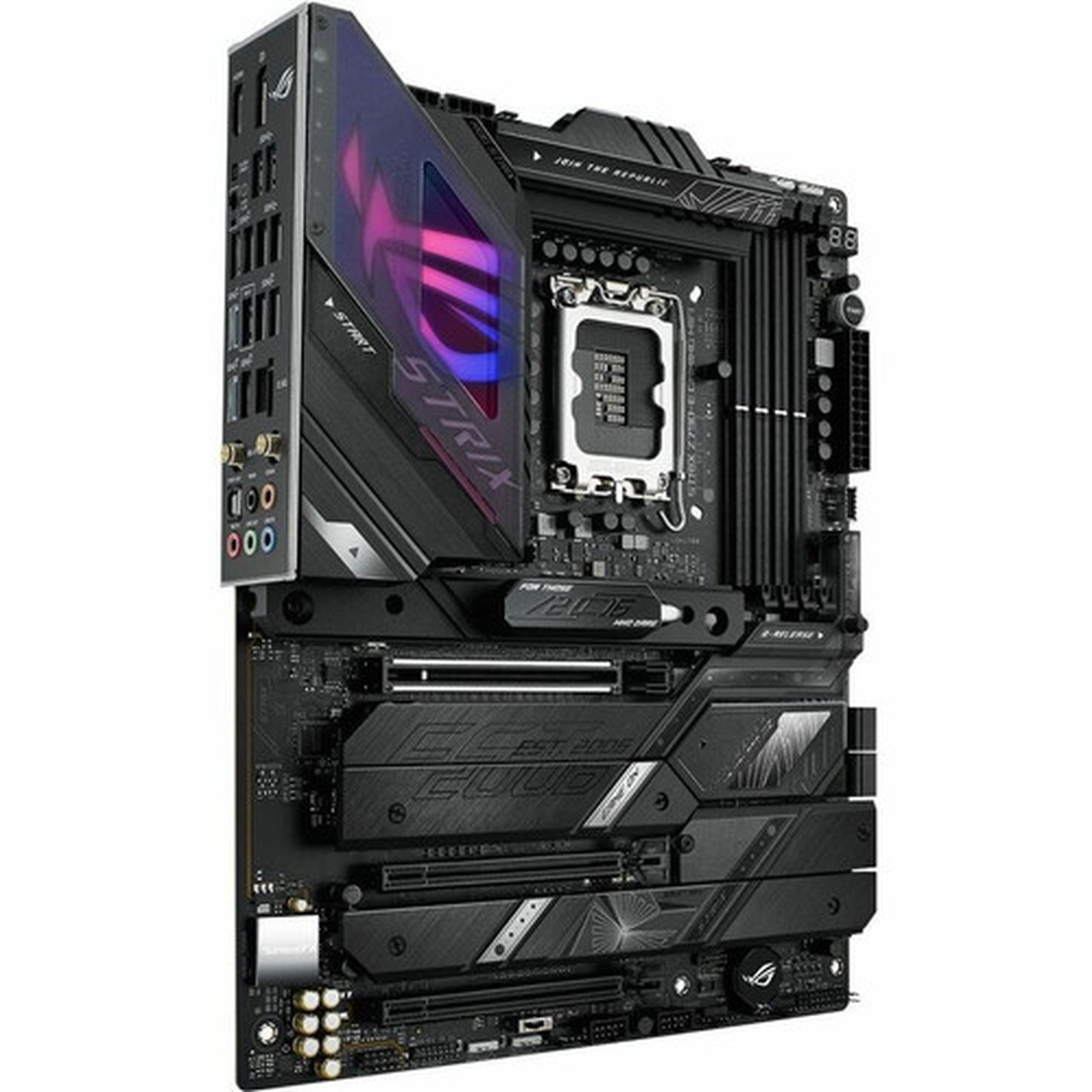 Asus ROG Strix STRIX Z790-E Gaming WIFI Gaming Desktop Motherboard - Intel Z790 Chipset - Socket LGA-1700 - ATX - Core Pentium Gold ROG STRIX Z790-E GAMING W