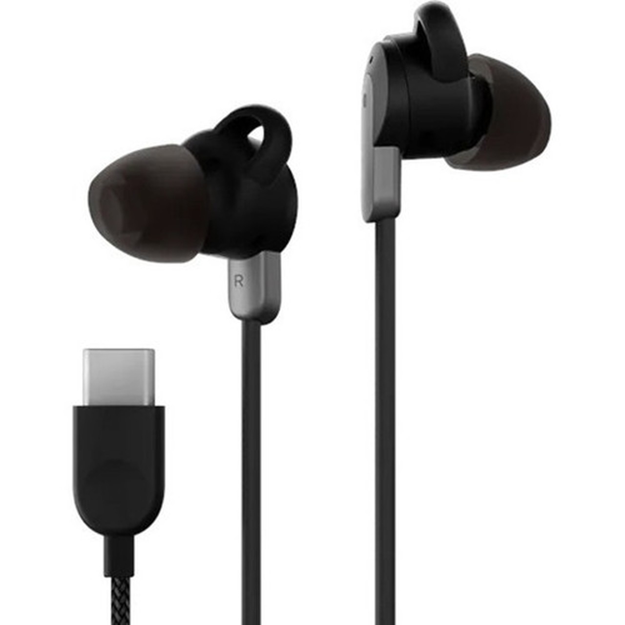 Lenovo Go USB-C ANC In-Ear Headphones - Stereo - USB 20 Type C - Wired - 32 Ohm - 50 Hz - 10 kHz - Earbud - Binaural - In-ear - 39 - 4XD1C99220