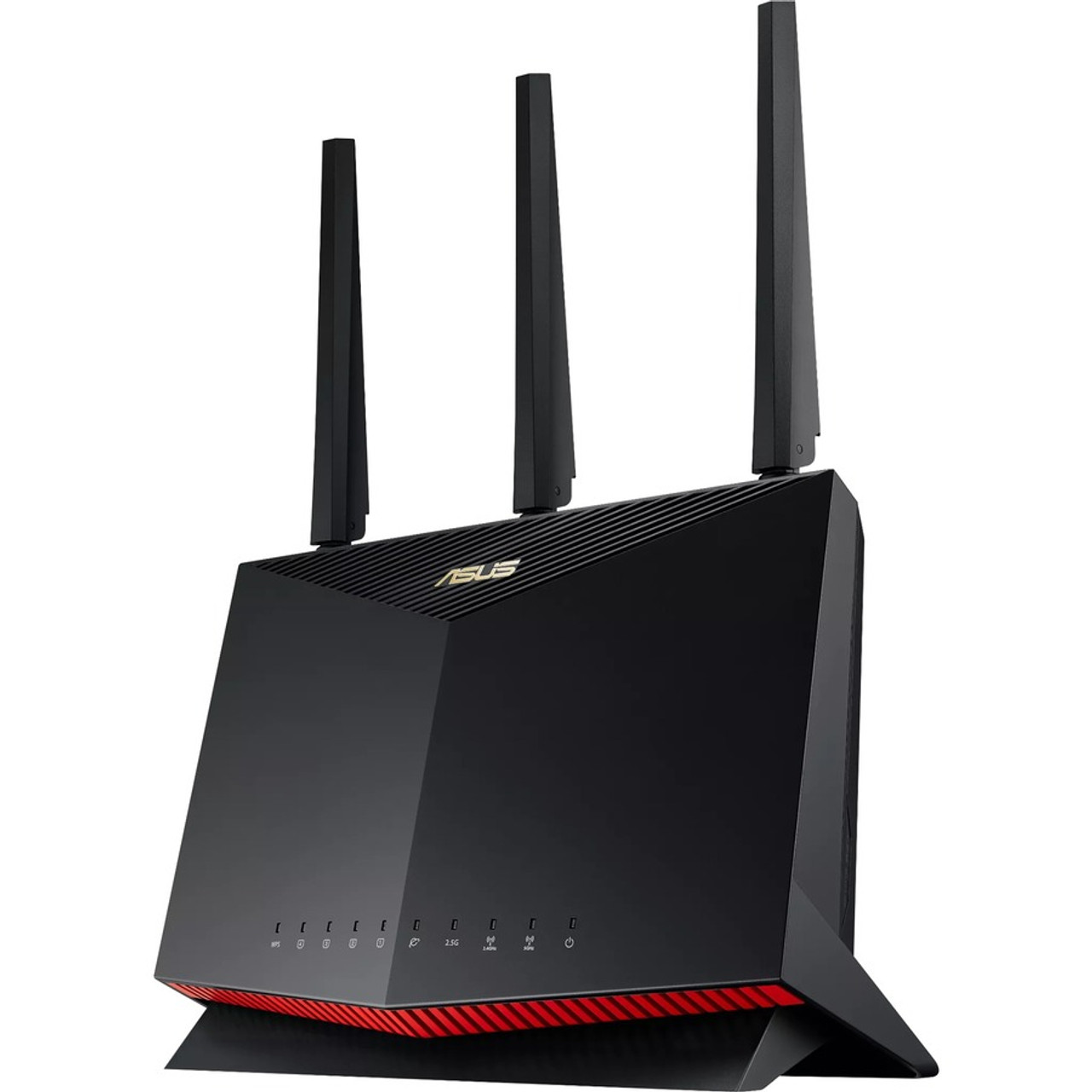 Asus RT-AX86U Pro Wi-Fi 6 IEEE 802.11ax Ethernet Wireless Router - Dual Band - 2.40 GHz ISM Band - 5 GHz UNII Band - 4 x Antenna(1 x x (RT-AX86U PRO)