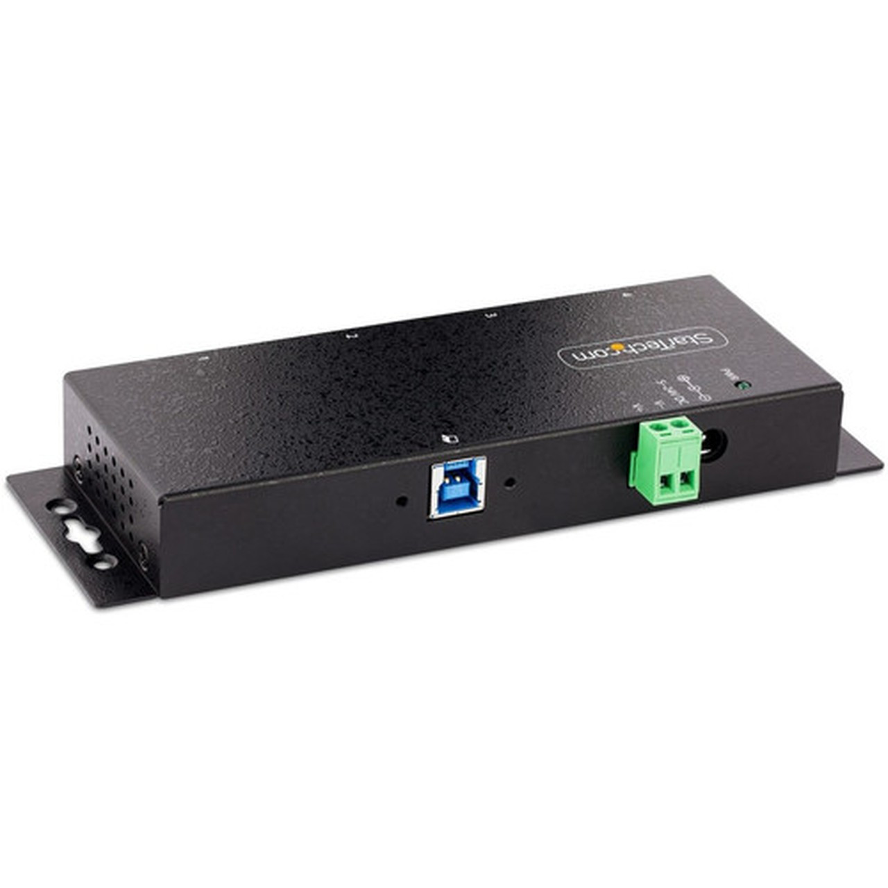 StarTechcom 4-Port Industrial USB 30 5Gbps Hub Rugged USB Hub w ESD  Surge Protection DINWallDesk Mountable USB-A Expansion - 5G4AINDNP-USB-A-HUB
