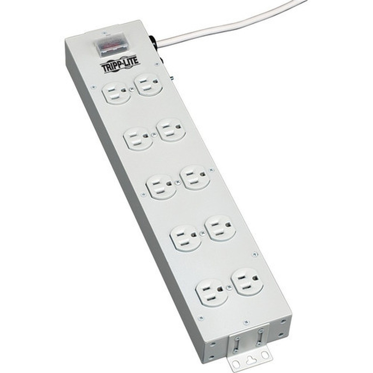 Tripp_Lite_Power_Strip_120V_5-15R_10_Outlet_Metal_15_Cord_5-15P_-_NEMA_5-15P_-_10_NEMA_5-15R_-_15ft_-_NEMA_5-15P_-_10_NEMA_5-15R_-_TLM1015NC
