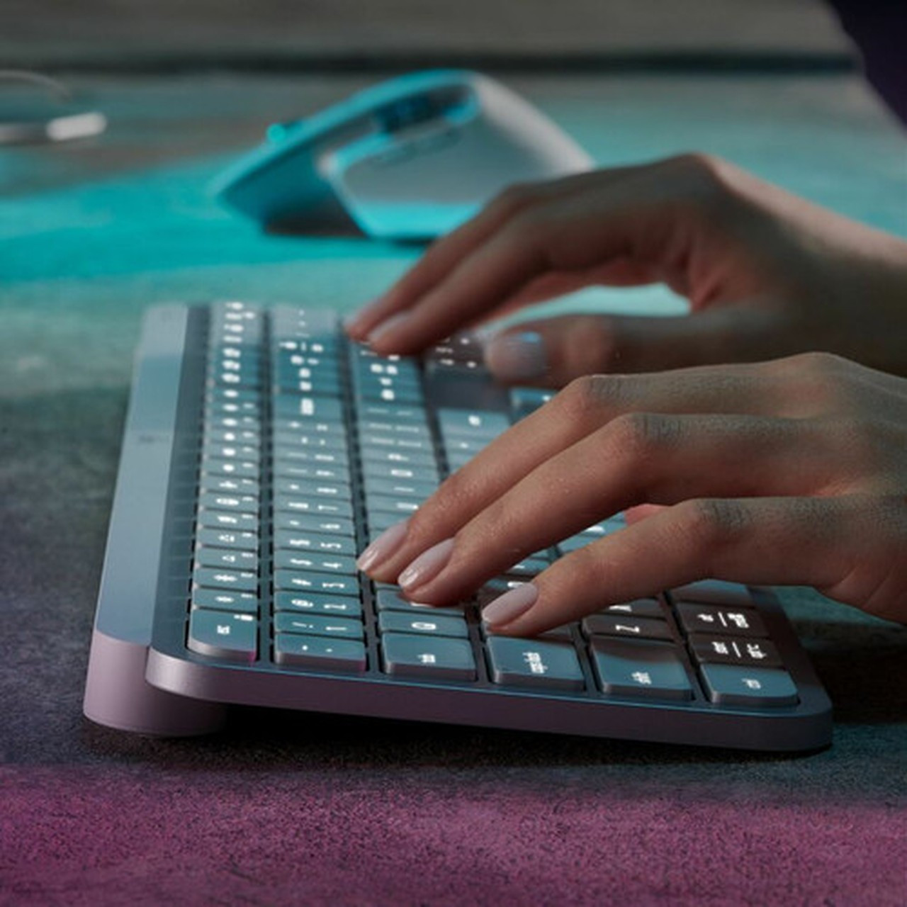 Logitech MX Keys Keyboards - Wireless Connectivity - Bluetooth - 3281 ft 10000 mm - USB Interface - English - PC Mac - Keyswitch - 920-011559