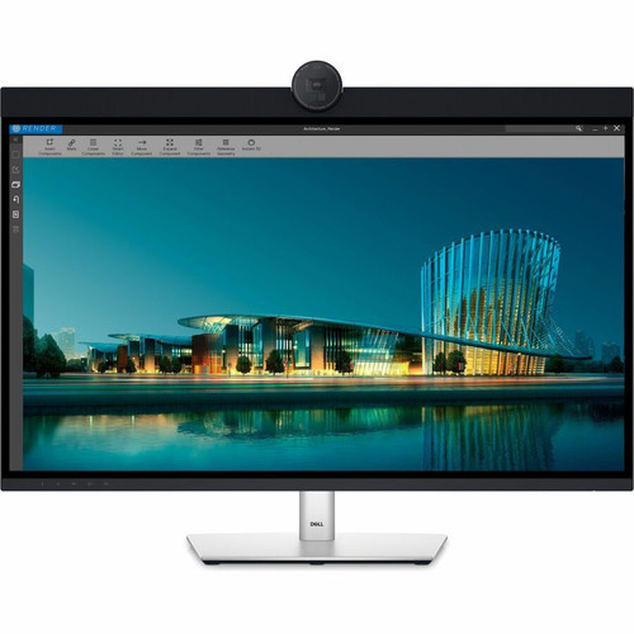 Dell UltraSharp U3224KB 315 Webcam 6K LED Monitor - 169 - 32 81280 mm Class - In-plane Switching IPS Black Technology - LED - DELL-U3224KB