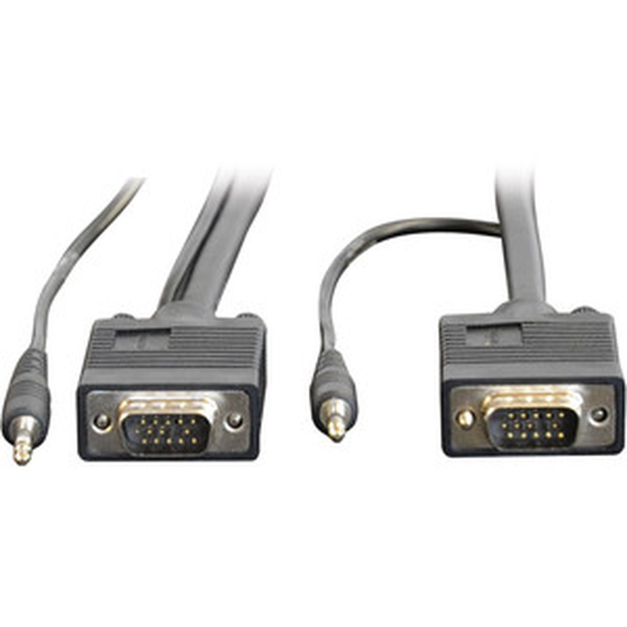 Tripp_Lite_10ft_SVGA__VGA_Coax_Monitor_Cable_with_Audio_and_RGB_High_Resolution_HD15_35mm_MM_10_-_10_ft_Audio_Cable_-_Black_P504-010