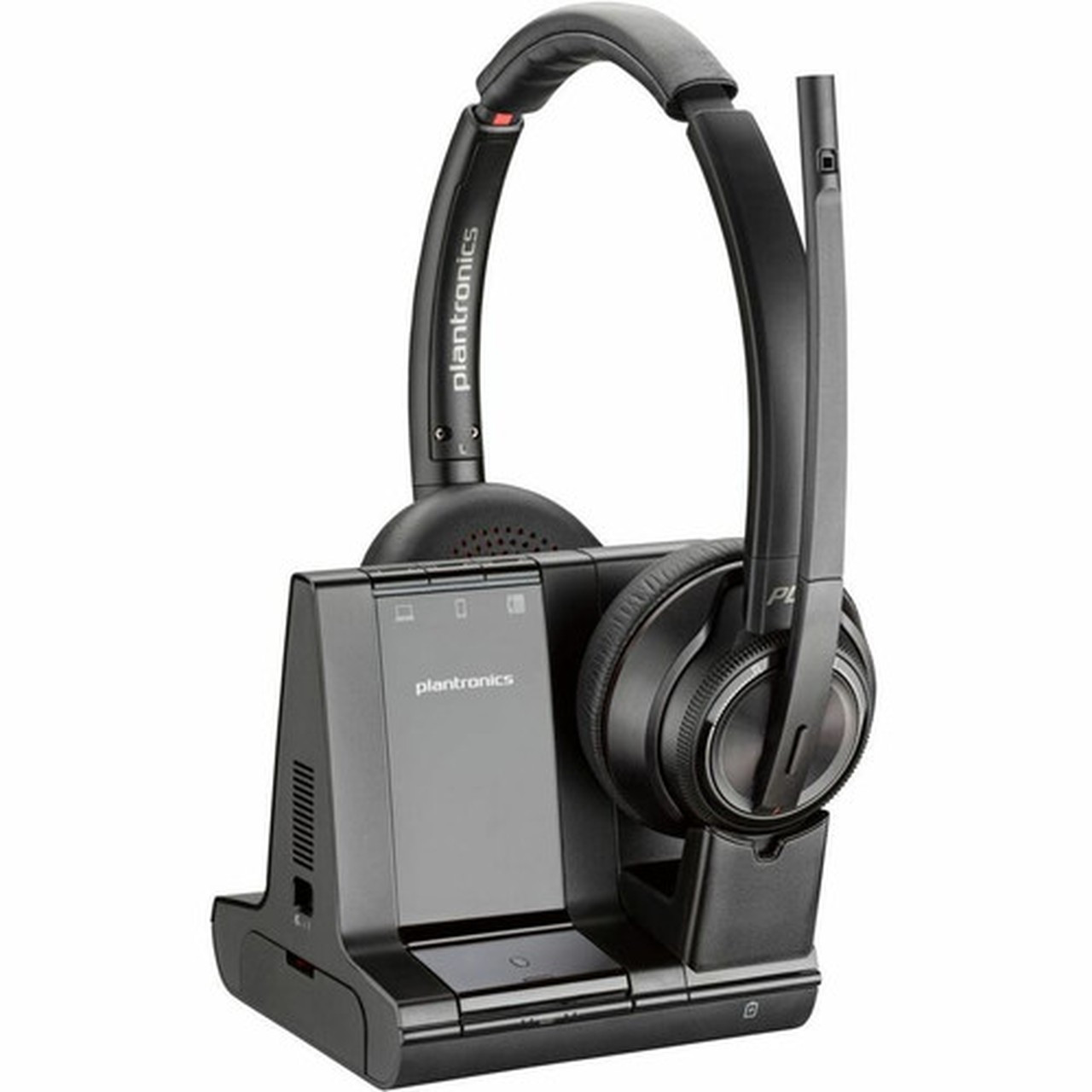 Poly Savi 8200 Office 8220 Headset - Stereo - Wireless - BluetoothDECT 60 - 4495 ft - 32 Ohm - 20 Hz - 20 kHz - Over-the-head - - - 7S4B6AAABA