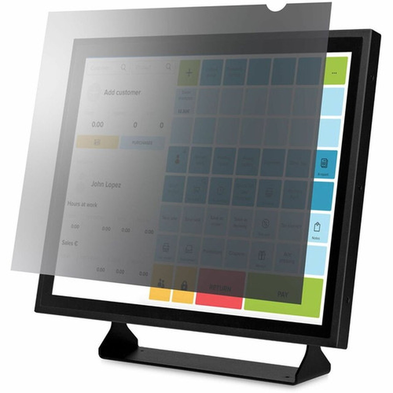 StarTechcom 19-inch 54 Computer Monitor Privacy Filter Anti-Glare Privacy Screen w51 Blue Light Reduction - 30 deg View Angle 1954-PRIVACY-SCREEN