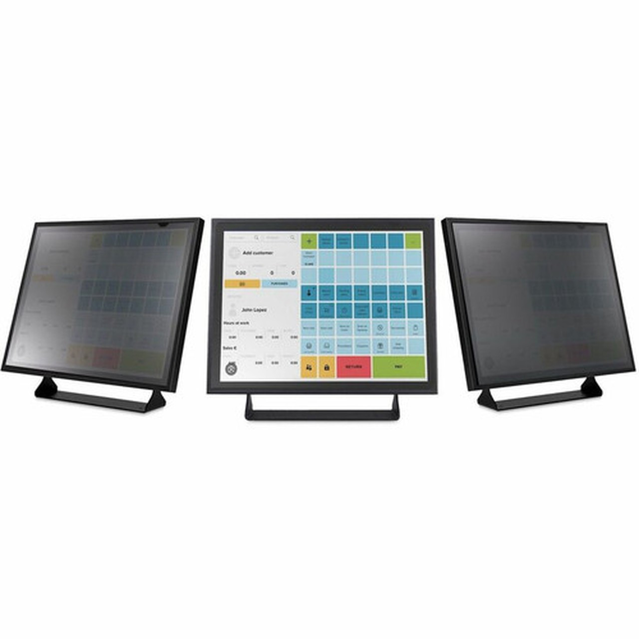 StarTechcom 19-inch 54 Computer Monitor Privacy Filter Anti-Glare Privacy Screen w51 Blue Light Reduction - 30 deg View Angle 1954-PRIVACY-SCREEN