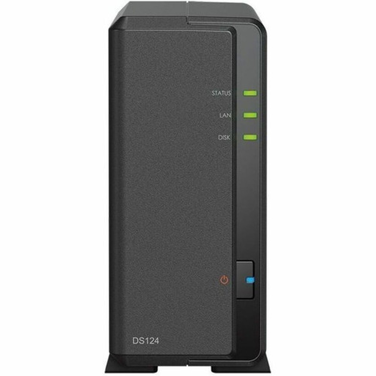 Synology DiskStation DS124 SANNAS Storage System - Realtek RTD1619B Quad-core 4 Core 170 GHz - 1 x HDD Supported - 0 x HDD - 1 x - DS124