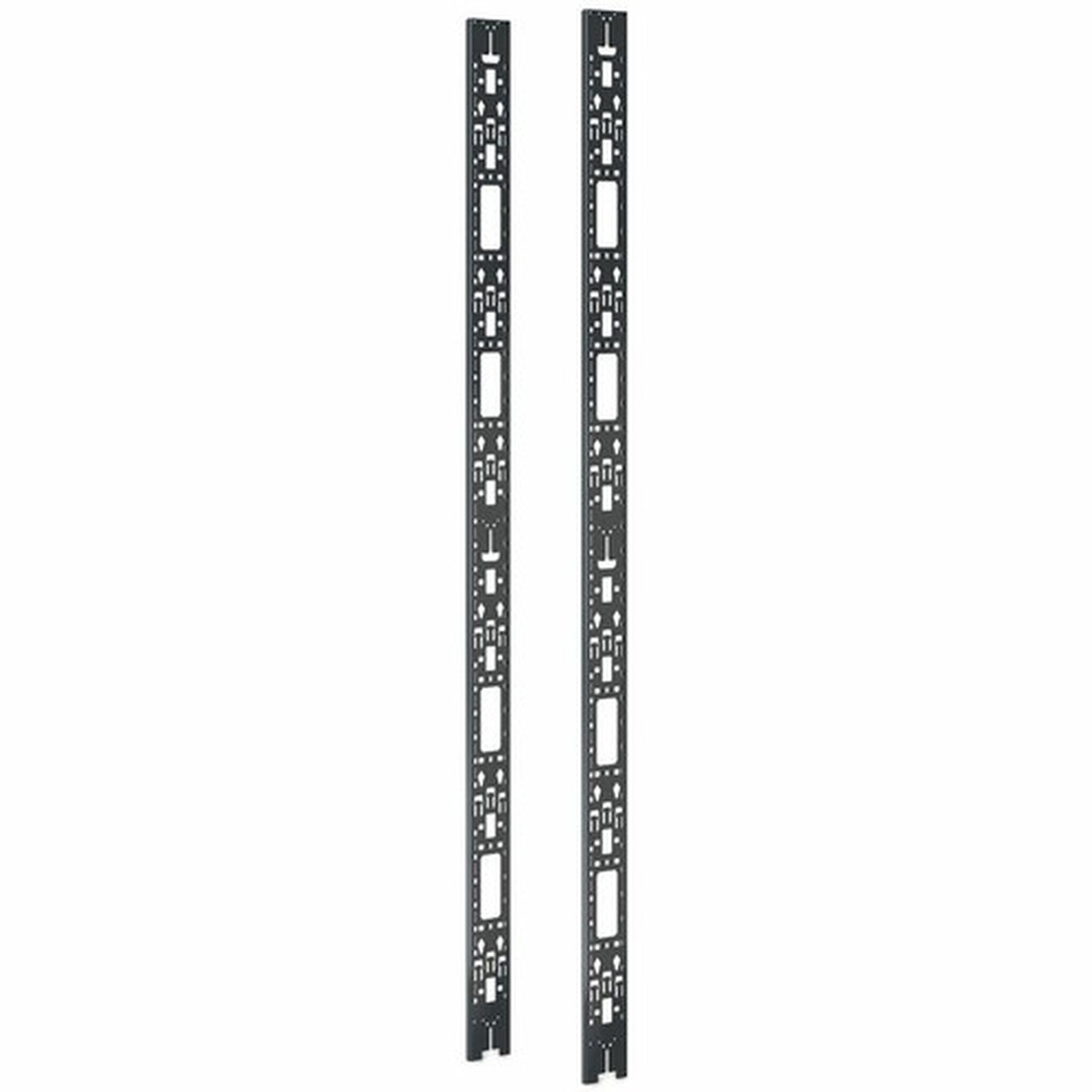 APC NetShelter SX 42U Vertical PDU Mount and Cable Organizer - Cable Manager - Black - 0U Rack Height AR7502