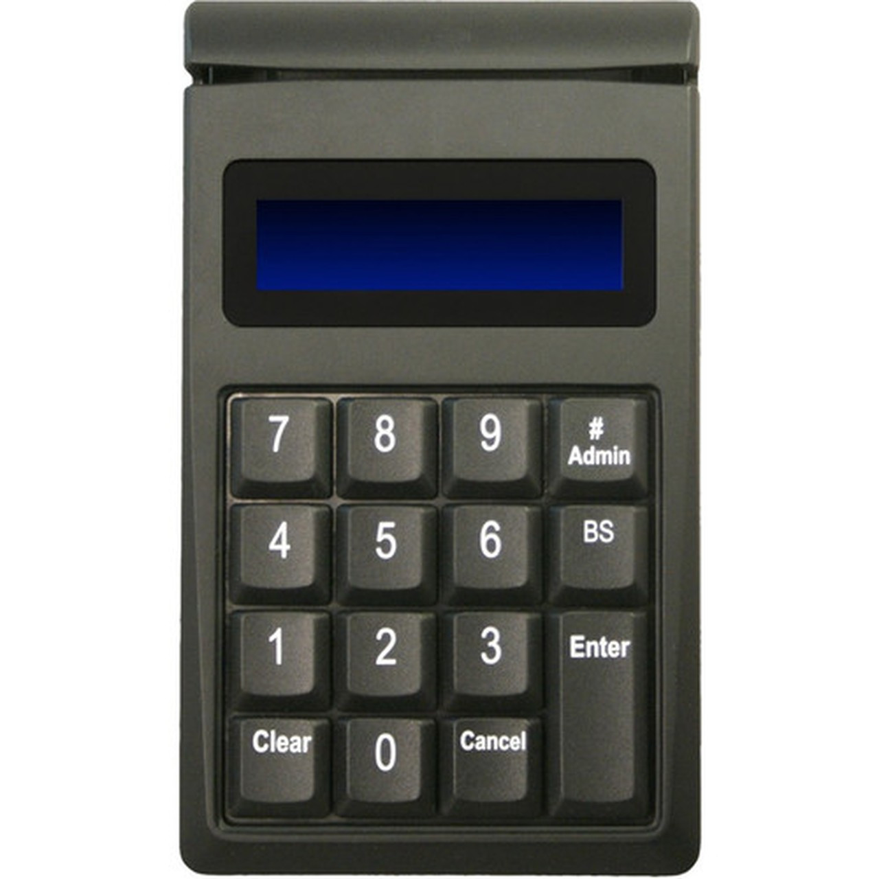 ID TECH SecureKey M130 POS Keypad - 15 Keys - Magnetic Stripe Reader - USB - Black - TAA Compliant IDKE-534833ABE