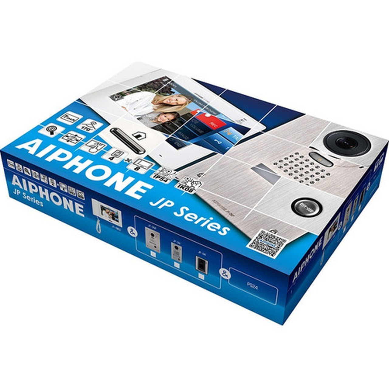 Aiphone JP Series Video Intercom with 7-Inch Touchscreen - 7 LCD - CMOS - 170deg Horizontal - 100deg VerticalFull-duplex - JPS-4AEDF