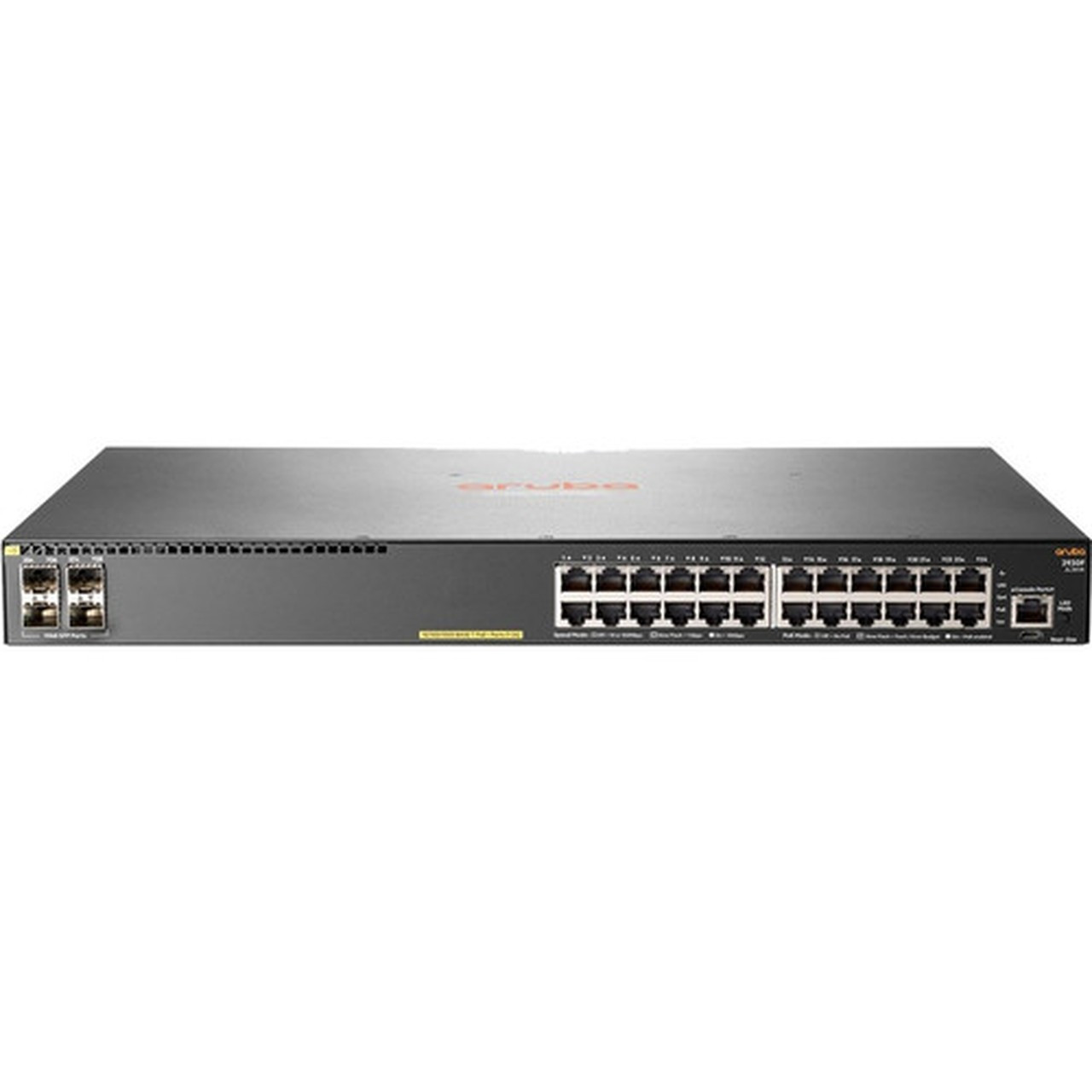 HPE Aruba 2930F 24G PoE 4SFP Switch - 24 Ports - Manageable - Gigabit Ethernet - 101001000Base-T 1000Base-X - 3 Layer Supported - JL261AABA