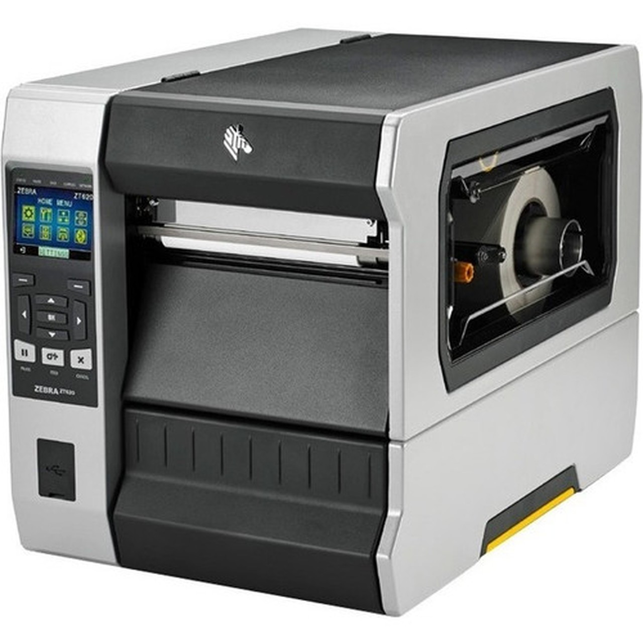 Zebra ZT620 Industrial Direct ThermalThermal Transfer Printer - Monochrome - Label Print - Ethernet - USB - Serial - Bluetooth - 100 ZT62063-T210100Z