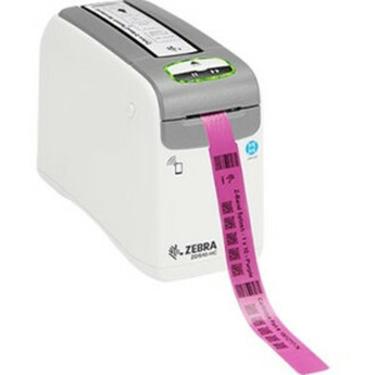 Zebra ZD510-HC Direct Thermal Printer - Monochrome - Portable - Wristband Print - Ethernet - USB - Bluetooth - 2197 558 mm Print - ZD51013-D01E00FZ