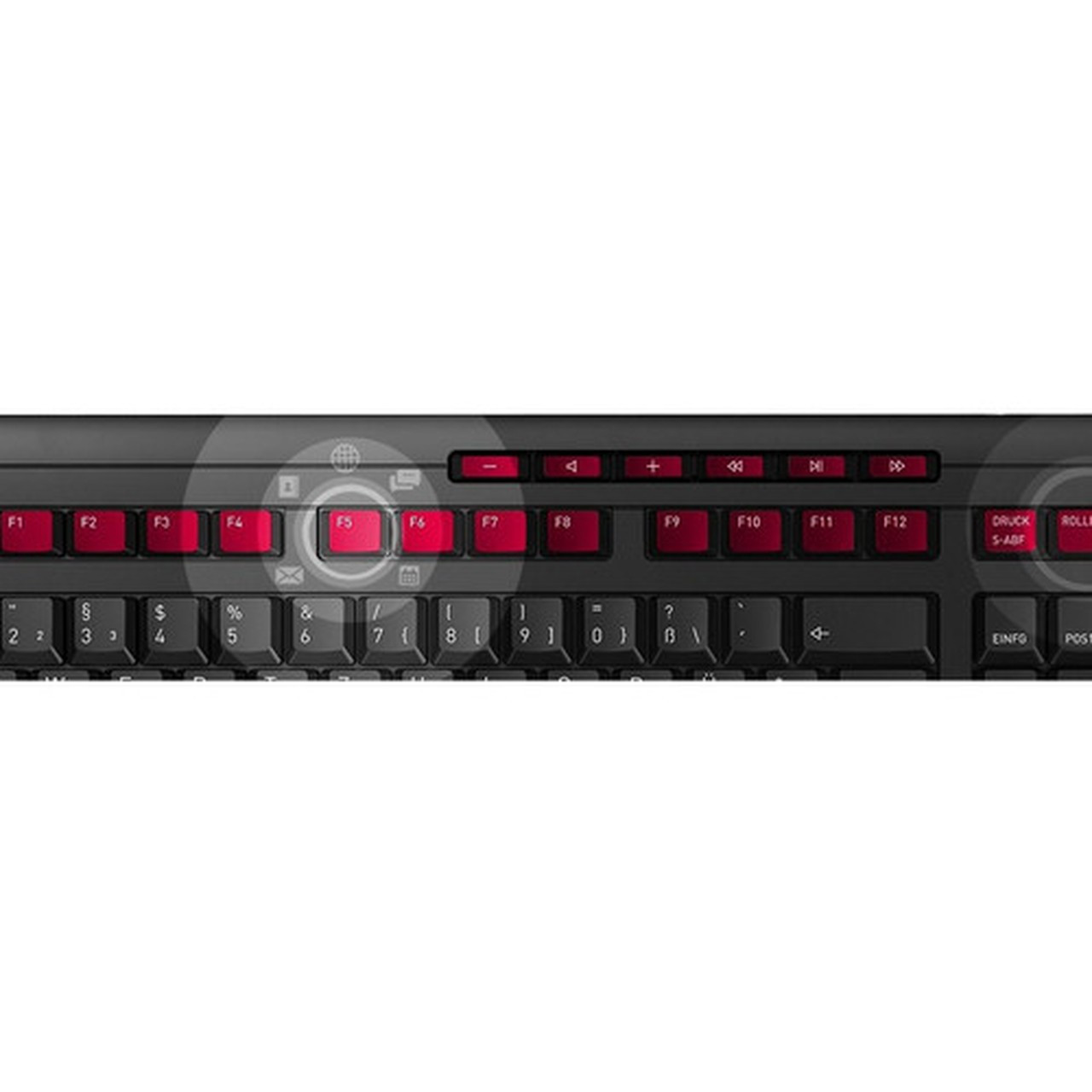 CHERRY DW 3000 Keyboard  Mouse - USB LPK Wireless RF 240 GHz Keyboard - 104 Key - English US - Black - USB Wireless RF Mouse - - - JD-0710EU-2