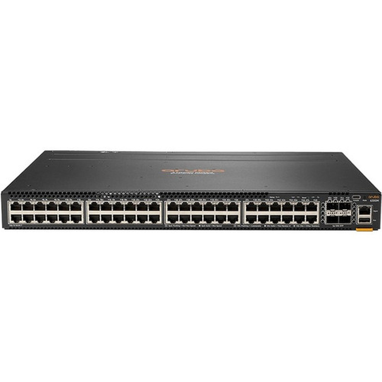 Aruba 6300M 48-port 1GbE and 4-port SFP56 Switch - 48 Ports - Manageable - 3 Layer Supported - Modular - 4 SFP Slots - 75 W Power - - JL663A