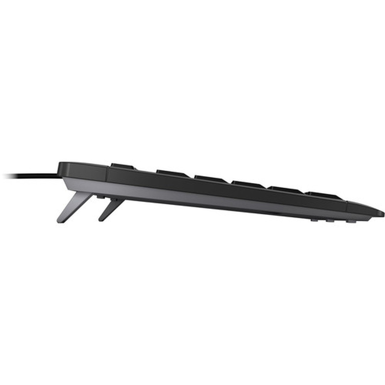 CHERRY STREAM Keyboard - Cable Connectivity - USB Interface - 104 Key Volume Up Volume Down Previous Track Next Track PlayPause JK-8500EU-2