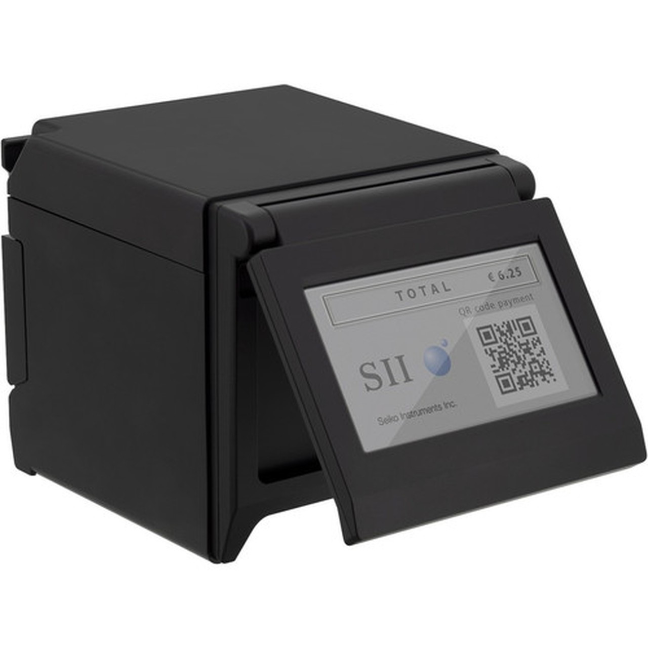 Seiko RP-F10 Desktop Direct Thermal Printer - Monochrome - Wall Mount - Label Print - USB - USB Host - US - With Cutter - Black - 43 RP-F10-K27J1-21C3