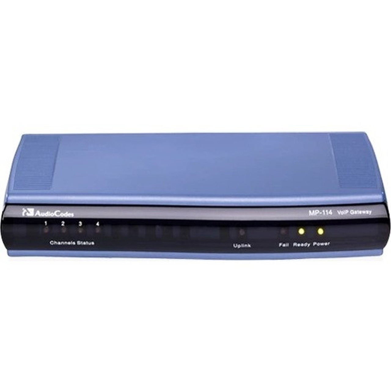 AudioCodes MediaPack MP-114 VoIP Gateway - 2 x FXS - 2 x FXO - Fast Ethernet - Wall Mountable Rack-mountable Table Top MP1142S2OSIPCER