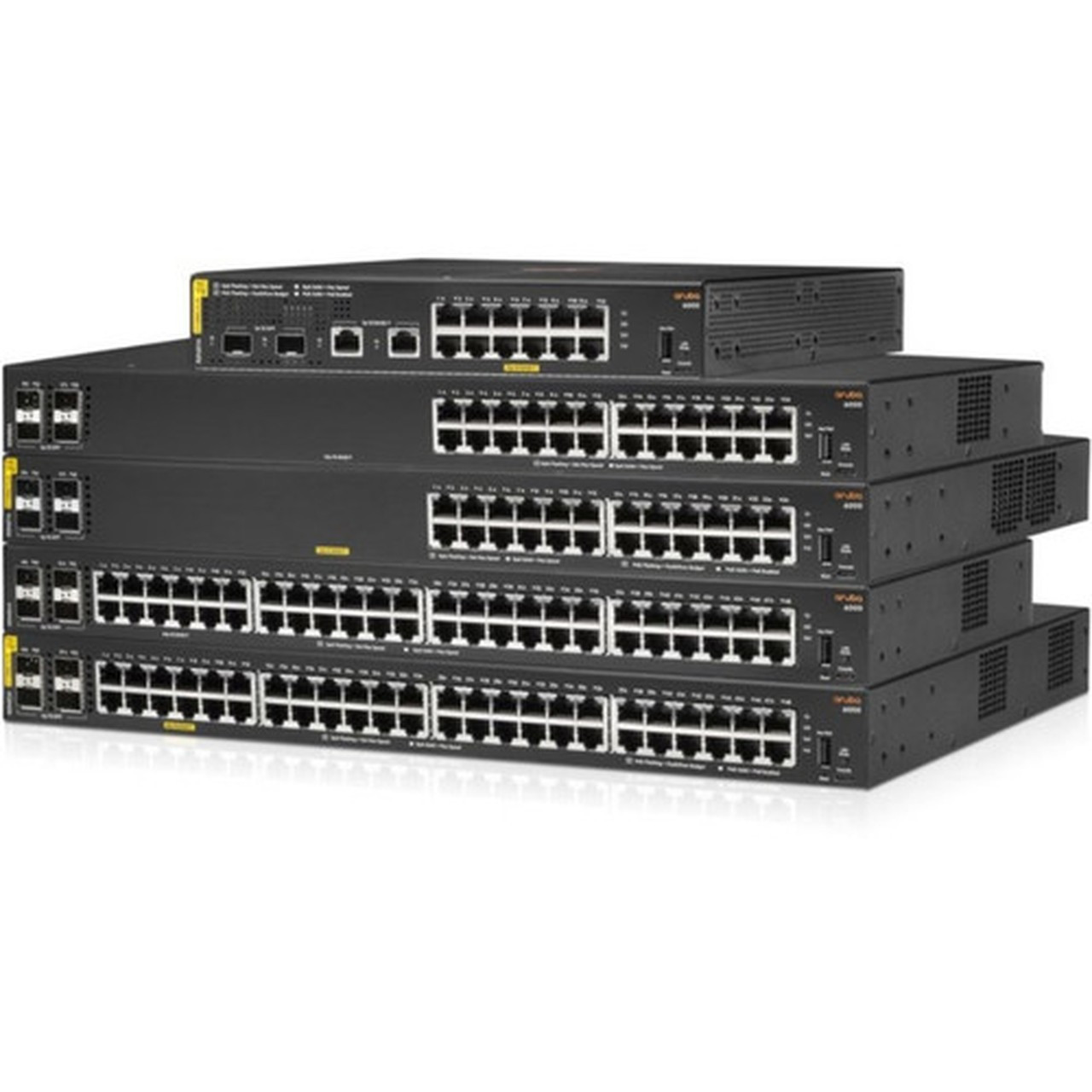 Aruba 6000 48G 4SFP Switch - 48 Ports - Manageable - Gigabit Ethernet - 101001000Base-T 1000Base-X - 3 Layer Supported - Modular - R8N86AABA