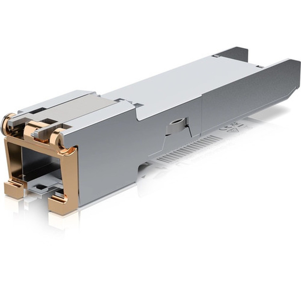 Ubiquiti SFP mini-GBIC Module - For Data Networking - 1 x RJ-45 101001000Base-T LAN - Twisted PairGigabit Ethernet - UACC-CM-RJ45-1G